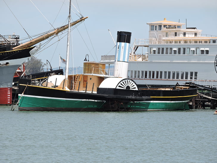 Paddle steamer, Mississippi, boot, schip, nautische, vaartuig, vervoer