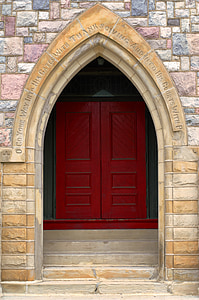 dvere, portály, vchod, Architektúra, dverách, budova, kameň