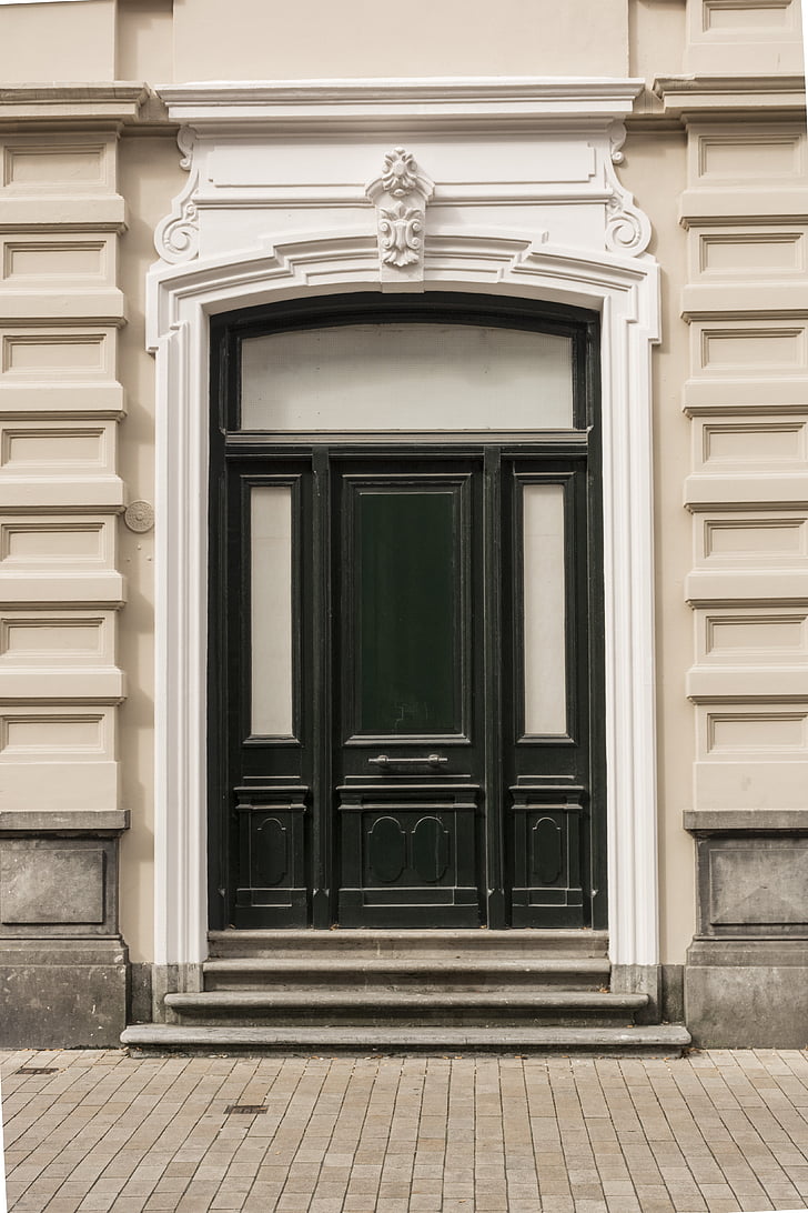dörr, Classic, monumentala, gammal dörr, tillgång, Vintage, arkitektur