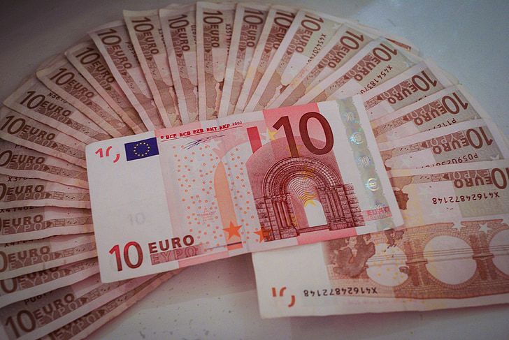 euro, Bill, turtingas, sąskaitų faktūrų išrašymas, skaičius, sąskaitos, banko