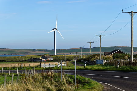 turbina di vento, energia, Vento, turbina, ambiente, cielo, rinnovabili