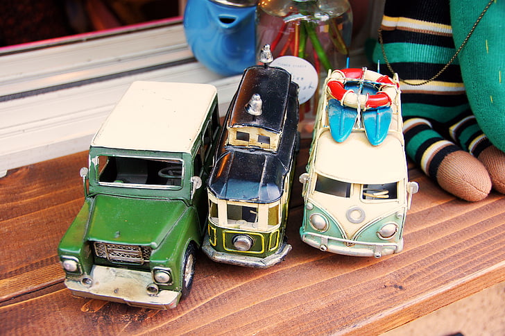 miniaturer, bilmodel, legetøj, model
