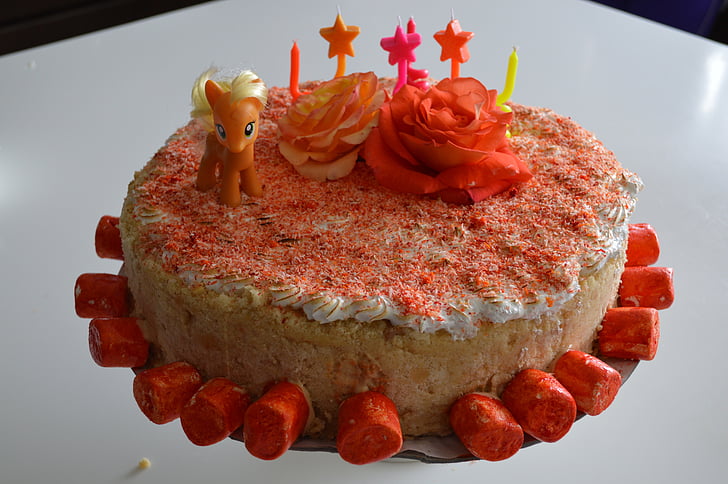 ケーキ, 誕生日, お祝い, 誕生日ケーキ, 砂糖