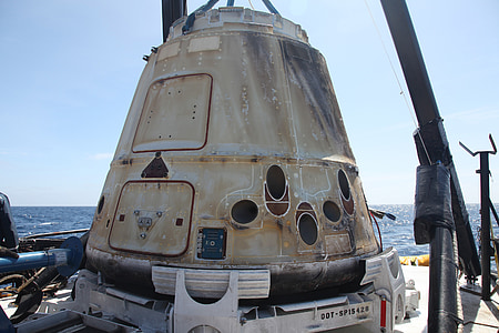 kosmická loď, SpaceX, kosmická loď, prostor modul, tobolka, Věda, technologie