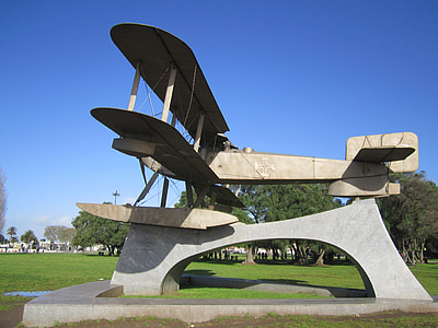 Lisbonne, avion, monument