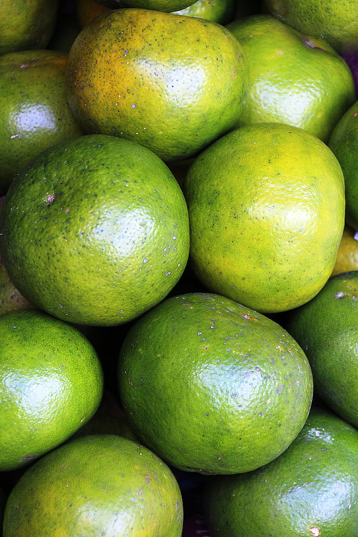 žaliosios citrinos, citrusinių vaisių, žalia, vaisių, vaisiai, asortimentas, ekranas