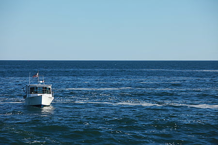 boat, sea, ocean, water, blue, vessel, nautical Vessel