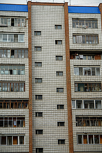 ουρανοξύστης, Ρωσία, προκατασκευασμένο σπίτι, πρόσοψη