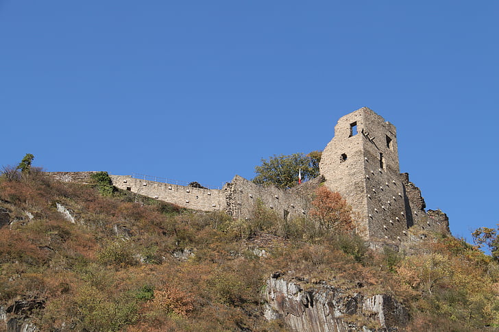 linna ovat, Altenahr, Ruin, Tower, linnoitus, rakennus, puolustus