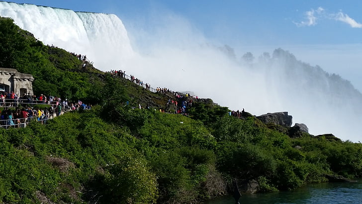 American falls, Niagara falls národní park, vodopád, 7 divů