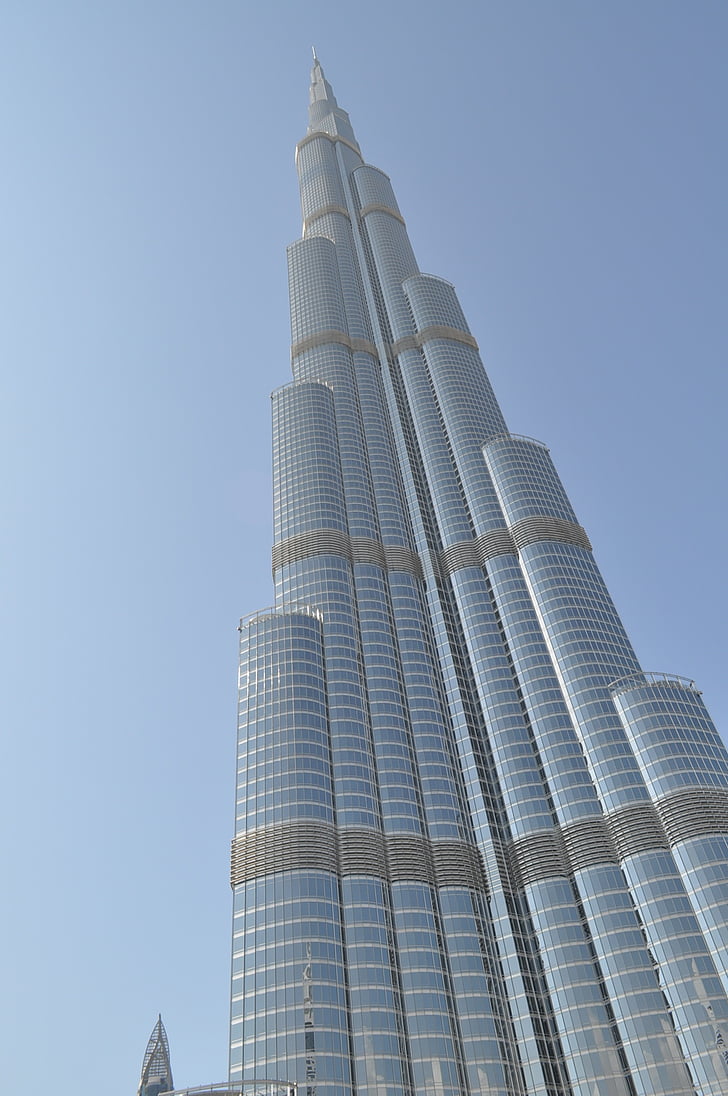 Burj khalifa, edifici més alt, bloc Torre, Dubai, ciutat