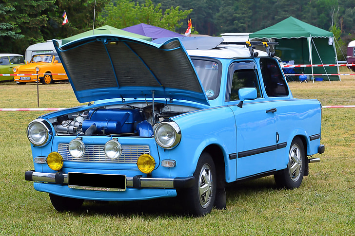 Automatycznie, stary, Historycznie, Trabant 601, Wschodniej mobile, DDR, Niemcy Wschodnie