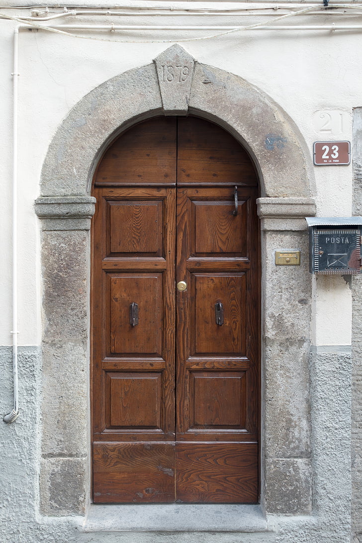 drzwi, dane wejściowe, drewno, wejście do domu, przednie drzwiczki, zakres wejściowy, Brama