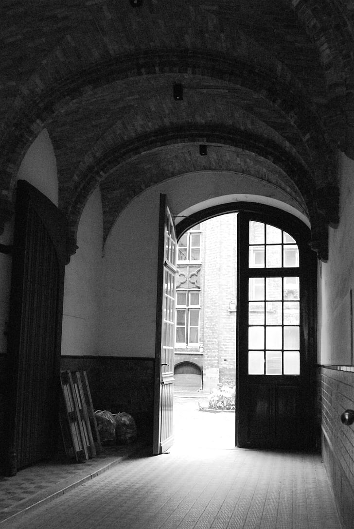 porta, carreró, Bruges