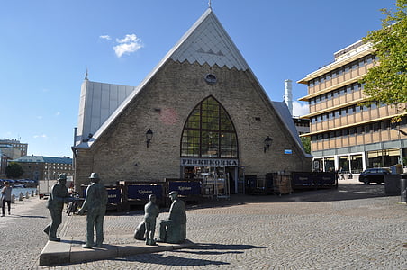 gotemburgo, de provincie Västra Götalands län, marktplein