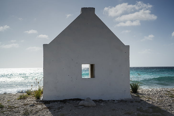beach, sea, sky, ocean, water, blue, nature