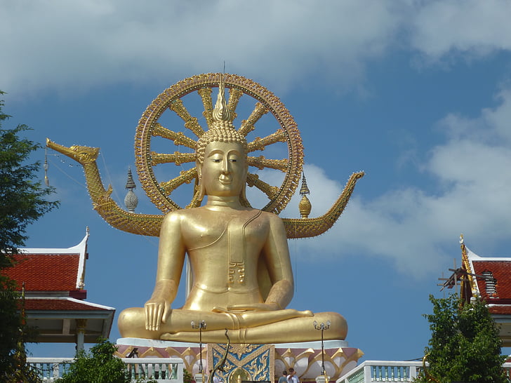 stor buddha, Koh samui, Thailand