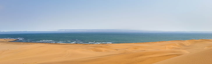 África, Namíbia, paisagem, deserto do Namibe, deserto, dunas, dunas de areia