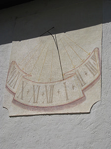 sundial, time, slovenia, clock, time indicating, time of, hours