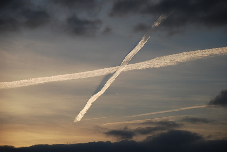 Barcellona, Alba, cielo, clowds