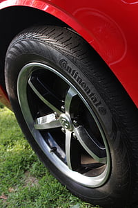 tire, rims, automobile, classic, close-up, shiny, chrome