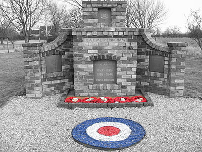 Memorial, RAF, färg