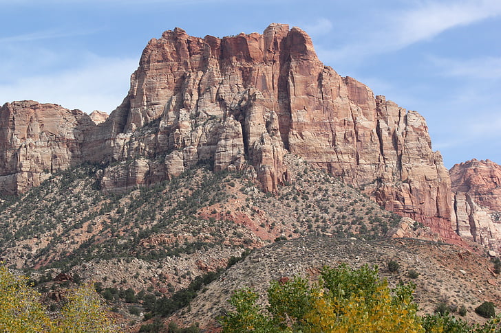 Zion, planinarenje, Nacionalni park, Utah, putovanja, nacionalne, krajolik