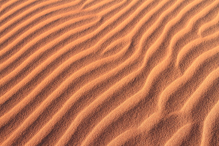 prvky, piesok, vietor, pozadia, piesočné duny, vlna vzor, vzor