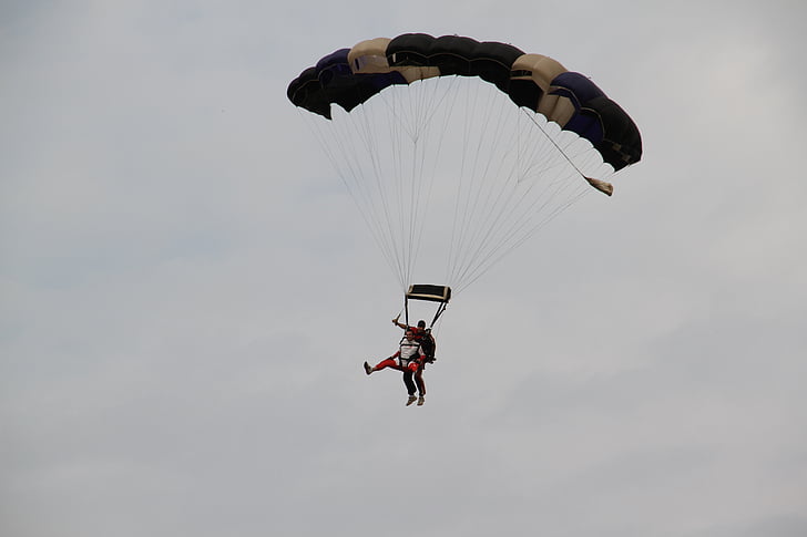paraşüt, paraquedas, salto, Breno muniz