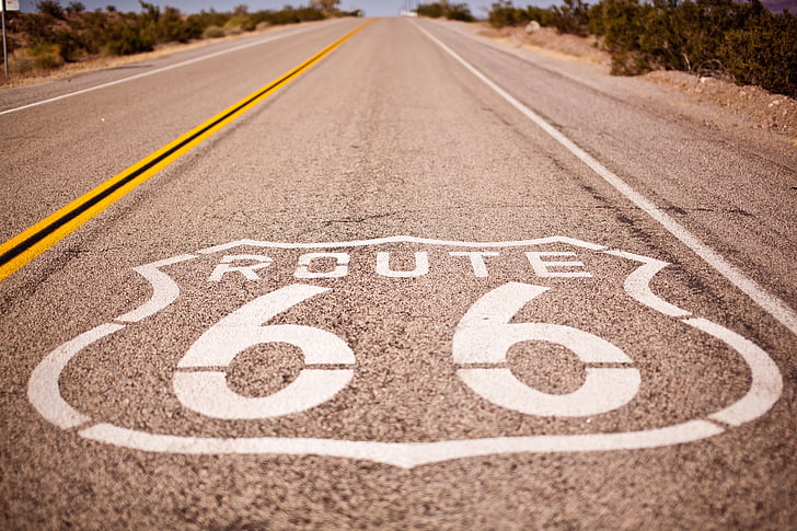 Route 66, USA, Urlaub, Road-trip, Nevada, Kalifornien, Wüste