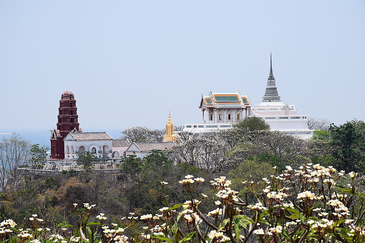 Pagoda, mål, attraksjoner thailand, arkitektur, Thailand, Sakon nakhon, religion