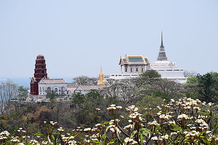 Pagoda, meede, vaatamisväärsused Tai, arhitektuur, Tai, Sakon, nakhon, religioon