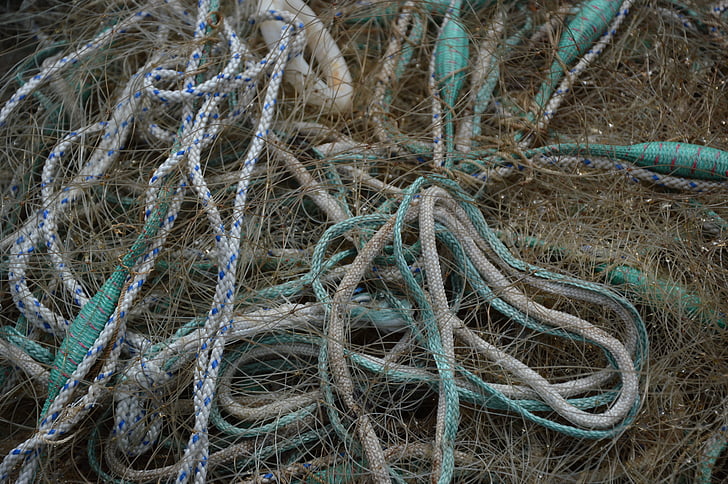pesca, reti, standard, corda, industria della pesca, Rete da pesca commerciale, mare