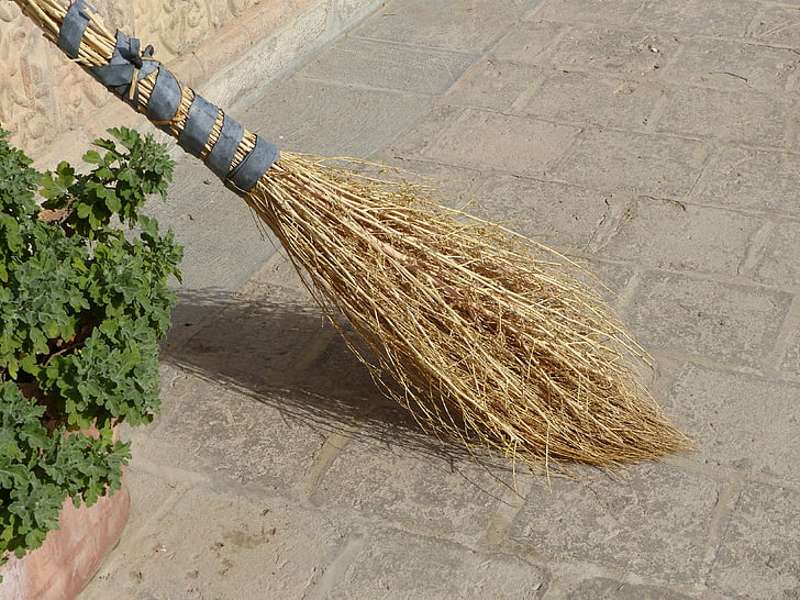 iran, broom, tiles, dust, clean, sweeping, cleaning