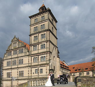Alemanha, Lemgo, arquitetura, cidade velha, edifício, cidade de Hanseatic, Castelo