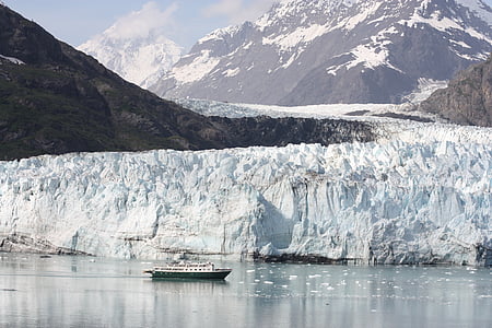 Alaska, Glacier, Bay, national park, bevare, USA, skib