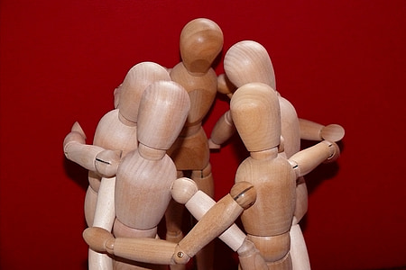 articulated male, meeting, together, group, personal, team spirit, organization