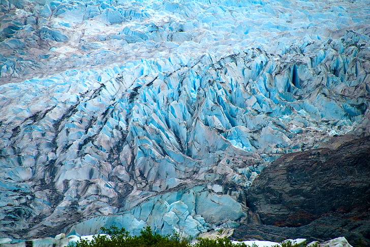 Alaska, hielo, glaciar de