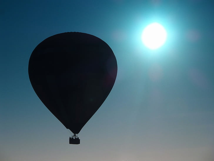 ballon, Sky, Sol, Hot air ballooning