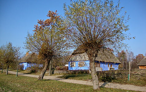 Sierpc, Polònia, Museu de l'aire lliure, país de casa, arquitectura rural, poble de Polònia, Monument