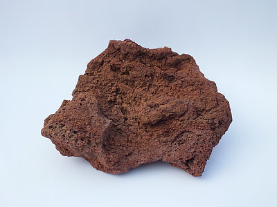 Volkan, piedra de lava, roca de la lava