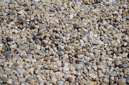 гравий, песок, камни, дорожка, скалы