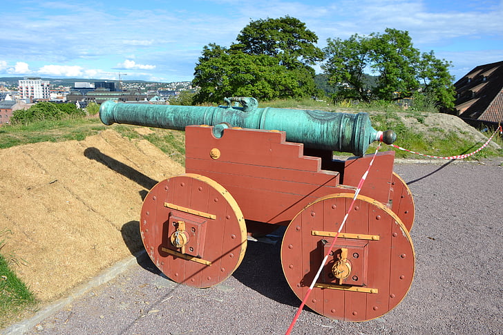 Cannon, Norge, Oslo, Akershus, fästning