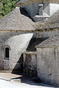 Sénanque, Notre dame de sénanque, Mosteiro, a ordem dos Cistercienses, Gordes, no departamento de vaucluse, França