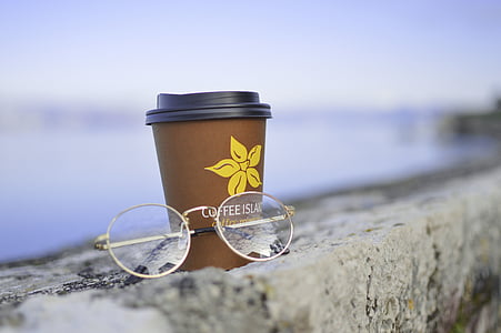 occhiali da vista, telaio, lente, grado, pietra, caffè, caldo