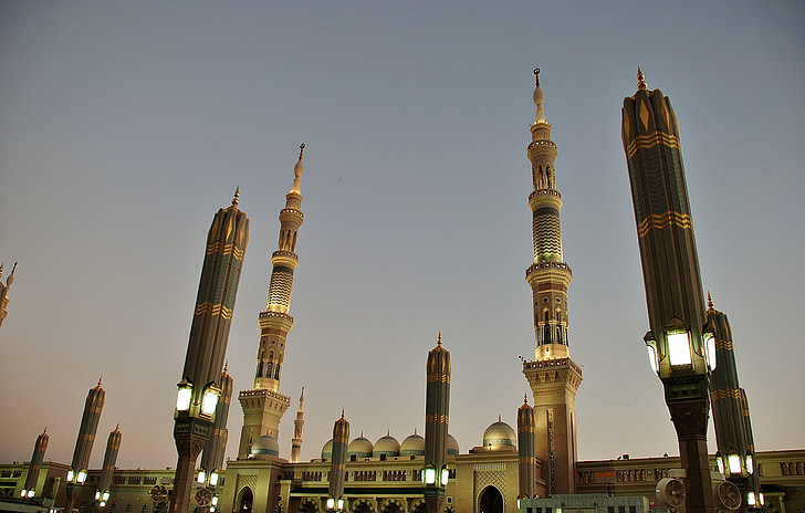 Mecca, Mina, budovy, Mekka socha