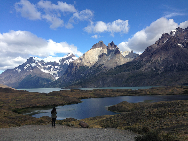 Horn, Patagonia, naturen, sjöar, bergen, Holiday, landskap