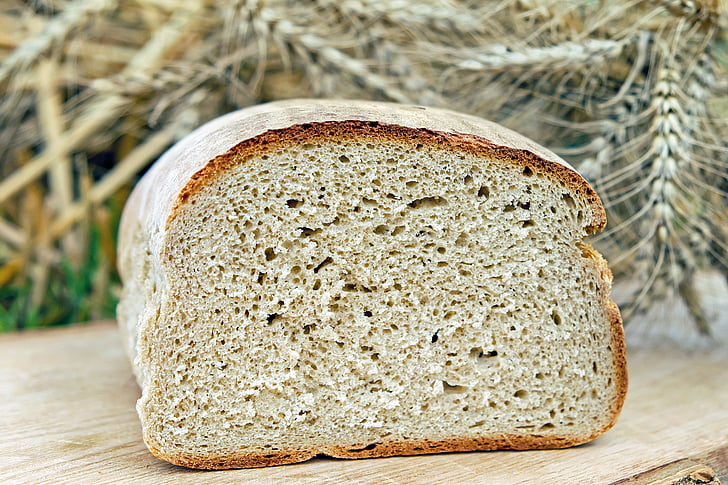 duona, ūkininko duona, kepiniai, maisto, valgyti, maistu ir gėrimais, detalus vaizdas