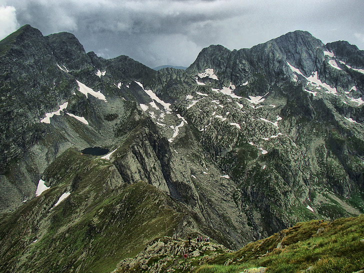 Fagaras, dãy núi, Transylvania, núi, Thiên nhiên, đỉnh núi, cảnh quan