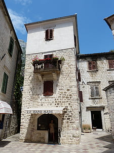 Kotor, Črna gora, zgodovinsko, Balkana, staro mestno jedro, UNESCO, svetovne dediščine